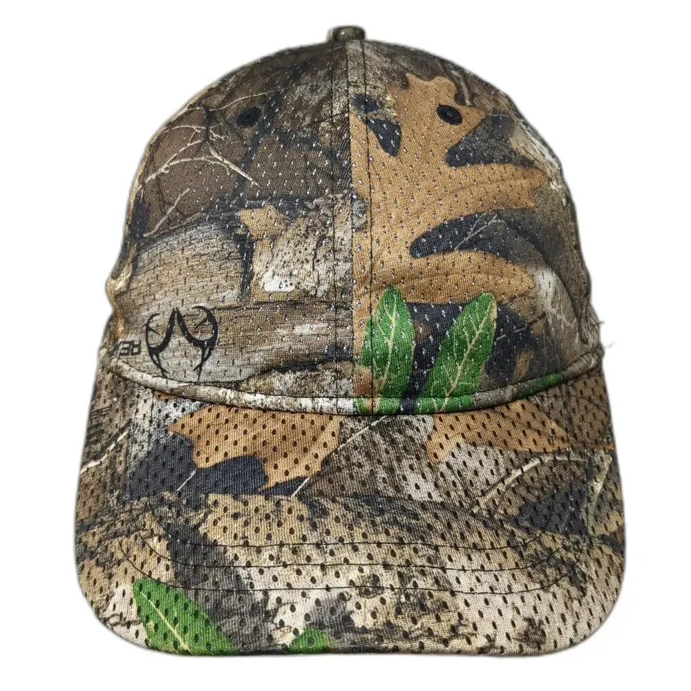 Infinity Realtree Camo Mesh Baseball Cap Brown One Size Strapback Hunting hat